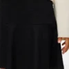 Awjusti kurzer Short-Rock mit hoher Taille