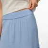 Awkeeley langer Rock mit hoher Taille