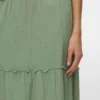 Awkeeley langer Rock mit hoher Taille