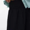 Awkeeley langer Rock mit hoher Taille