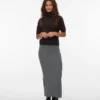 Awlorella langer Rock mit hoher Taille