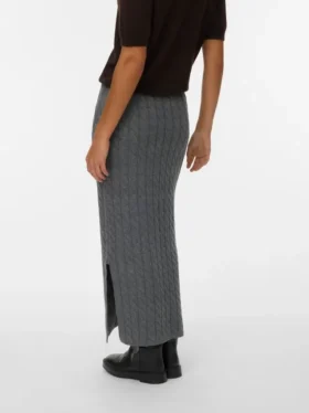 Awlorella langer Rock mit hoher Taille