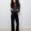 Awmaddie Jeans mit hoher Leibhöhe und weitem Bein
