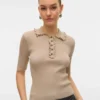 Awshirli Strick-Polo-Hemd
