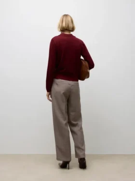 Awsikita Strick-Polo-Hemd
