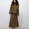 Awtala Langrock mit hoher Taille