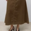 Awtala Langrock mit hoher Taille