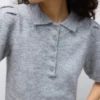 Awtassa Strick-Polo-Hemd