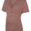 Bodycon-Fit-Top mit V-Ausschnitt