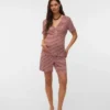 Bodycon-Fit-Top mit V-Ausschnitt