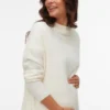 Gestrickter Pullover für Umstandsmode