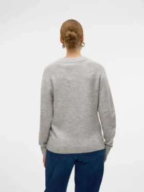 Gestrickter Pullover für Umstandsmode
