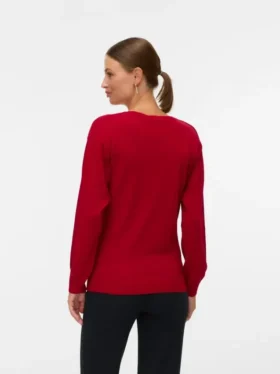 Gestrickter Pullover für Umstandsmode