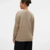 Gestrickter Pullover für Umstandsmode