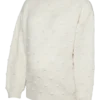 Gestrickter Pullover für Umstandsmode