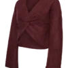 Gestrickter Pullover für Umstandsmode