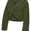 Gestrickter Pullover für Umstandsmode