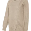 Gestrickter Pullover für Umstandsmode