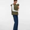 Hoodie-Strickweste in Regular-Fit