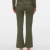 Hose mit normaler Passform und hoher Taille