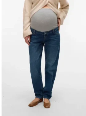 Jeans mit normaler Passform und mittlerer Taillenhöhe