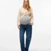 Jeans mit normaler Passform und mittlerer Taillenhöhe