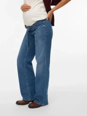 Jeans mit weitem Bein