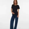 Jeans mit weitem Bein
