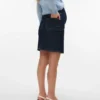 Kurzer Short-Röck mit hoher Taille