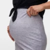 Langer Rock mit hoher Taille
