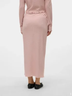 Midi-Rock mit hoher Taille