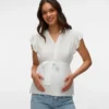 Oberteil mit China-Kragen in Regular-Fit