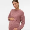 Pullover mit Rundhalsausschnitt und normaler Passform