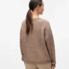 Pullover mit Rundhalsausschnitt und normaler Passform