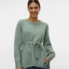 Pullover mit Rundhalsausschnitt und normaler Passform
