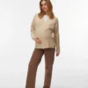 Pullover mit V-Ausschnitt in Regular-Fit