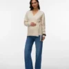 Pullover mit V-Ausschnitt in Regular-Fit