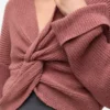 Regular Fit, V-Ausschnitt, umgeschlagene Ärmelbündchen, überschnittene Schultern, Pullover