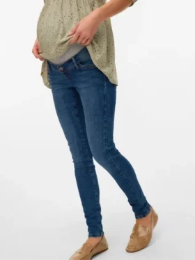 Slim-Fit-Jeans mit niedriger Taille