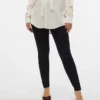 Slim-Fit-Jeggings mit hoher Taille