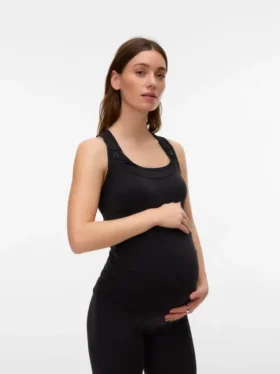 Slim-Fit-Tank-Top mit U-Ausschnitt