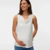Slim-Fit-Top mit U-Ausschnitt