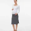 Slim-Fit-Top mit U-Ausschnitt
