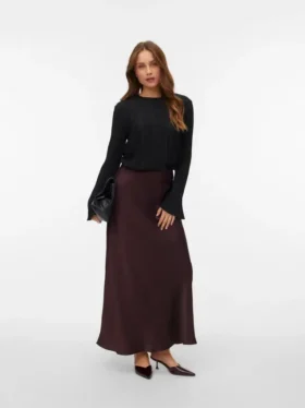 Snemily langer Rock mit hoher Taille