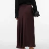 Snemily langer Rock mit hoher Taille