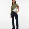 Snrancy Jeans mit mittlerer Leibhöhe und Bootcut-Passform