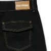 Snrancy Jeans mit mittlerer Leibhöhe und weitem Bein
