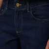 Snrancy Jeans mit mittlerer Leibhöhe und weitem Bein