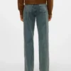 Snrancy Jeans mit mittlerer Taillenhöhe und weitem Bein