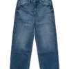Snrancy Jeans mit mittlerer Taillenhöhe und weitem Bein